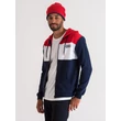 TRICOLOR ZIPPED HOODIE MEN
