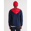 TRICOLOR ZIPPED HOODIE MEN