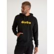 HOODIE WITH YELLOW LOGO MEN