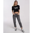 Calm CROP T-SHIRT WOMEN