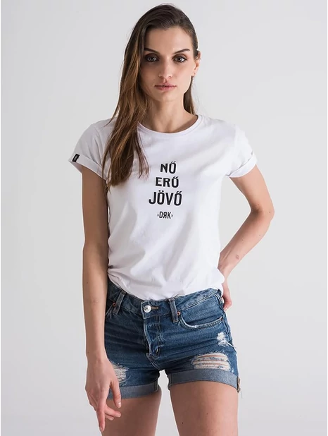DRK X NŐ ERŐ JÖVŐ T-SHIRT WOMEN