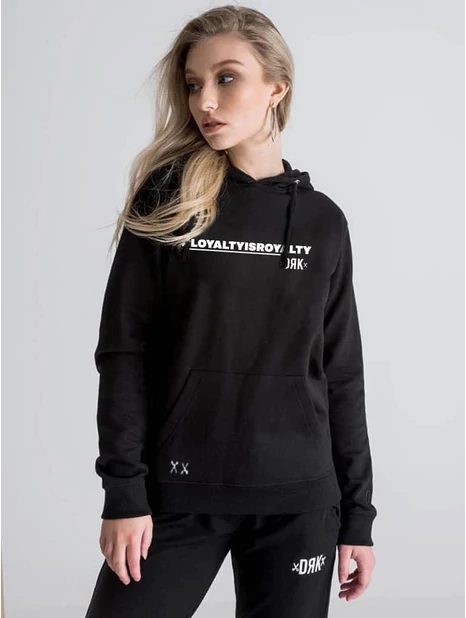 DRK x LOYALTY IS ROYALTY HOODIE WOMEN